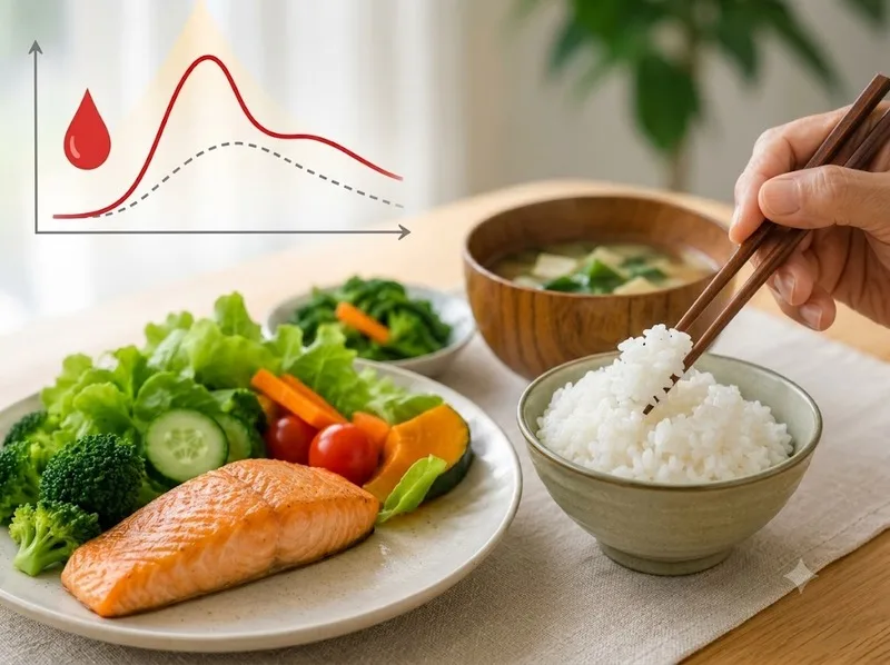 Kết hợp cơm nguội cùng rau xanh, protein và chất béo tốt giúp bữa ăn đầy đủ dinh dưỡng hơn.