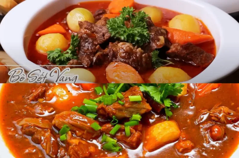 Cách nấu bò sốt vang mềm ngon, đậm đà tại nhà